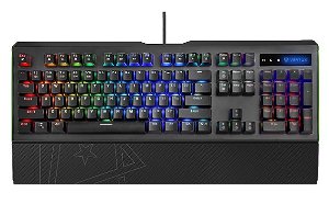Vertux Toucan Pro-Gamer RGB Mechanical Wired Gaming Keyboard - Black