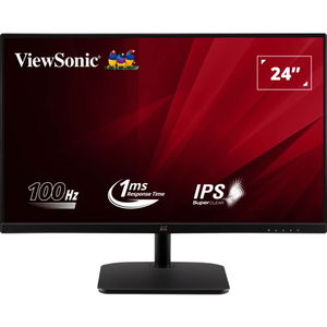 ViewSonic VA2432-H 24 Inch 1920 x 1080 1ms 100Hz Frameless IPS Monitor - HDMI, VGA