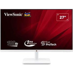 ViewSonic VA2732-MH-W 27 Inch 1920 x 1080 1ms 100Hz Frameless IPS Monitor with Speakers - HDMI, VGA