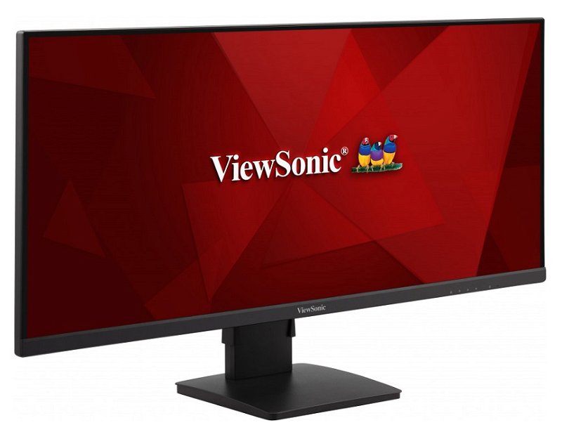 ViewSonic VA3456-MHDJ 34 Inch 3440 x 1440 4ms 400nit IPS Frameless Monitor with Speaker - HDMI, DisplayPort