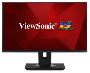 ViewSonic VG2455 24 Inch 1920 x 1080 5ms 250nit IPS Monitor with Speaker & USB Hub - HDMI, VGA, DisplayPort, USB-A