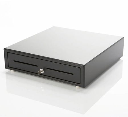 VPOS Cash Drawer EC410 4 Note & 8 Coin 24V - Dark Grey
