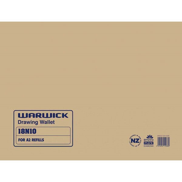 Warwick 18N10 A2 Drawing Wallet - Brown