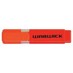 Warwick Highlighter Stubby - Orange