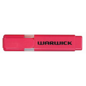 Warwick Highlighter Stubby - Pink