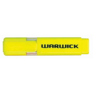 Warwick Highlighter Stubby - Yellow