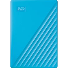 view Western Digital My Passport 2TB USB 3.2 Gen 1 External Hard Drive - Blue