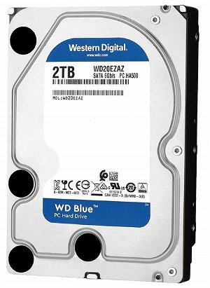 Western Digital Blue 2TB 5400rpm 256MB Cache 3.5 Inch SATA3 Hard Drive