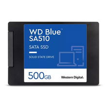 view Western Digital Blue SA510 500GB 2.5 Inch SATA III Solid State Drive