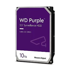 Western Digital Purple 10TB 7200RPM 256MB 3.5 Inch SATA Surveillance Hard Drive
