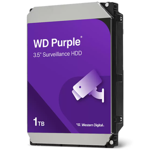 Western Digital Purple 1TB 64MB Cache 3.5 Inch SATA Surveillance Hard Drive