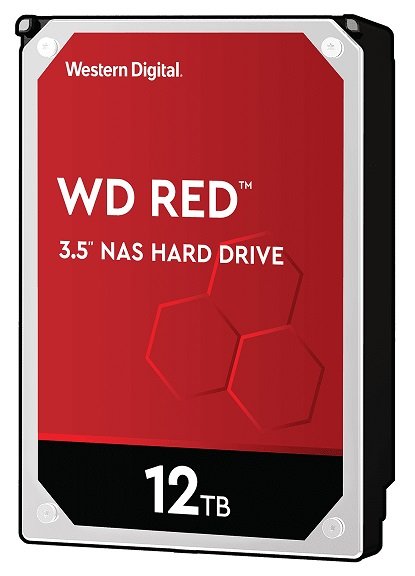 Western Digital Red Plus 12TB 5400rpm 256MB Cache 3.5 Inch SATA3 NAS Hard Drive