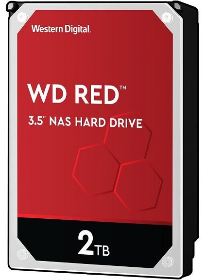 Western Digital Red 2TB 5400rpm 256MB Cache 3.5 Inch SATA3 NAS Hard Drive