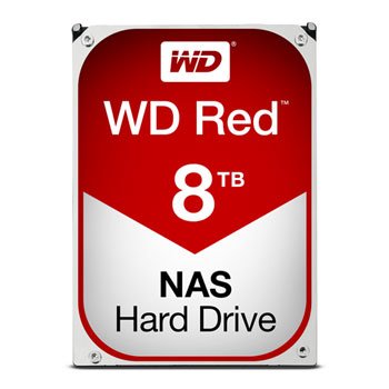 Western Digital Red Plus 8TB 5400rpm 256MB Cache 3.5 Inch SATA3 NAS Hard Drive