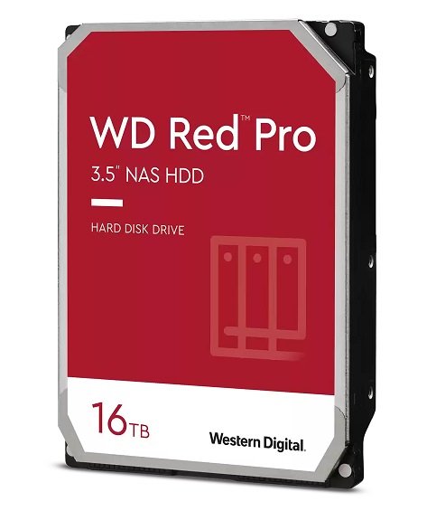 Western Digital Red Pro 16TB 7200rpm 256MB Cache 3.5 Inch NAS Hard Drive
