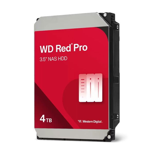 Western Digital Red Pro 4TB 7200RPM 256MB Cache 3.5 Inch NAS Hard Drive