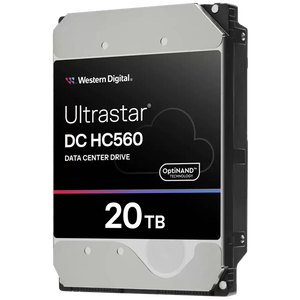 Western Digital Ultrastar DC HC560 20TB 7200rpm 512MB Cache 3.5 Inch SATA NAS Hard Drive