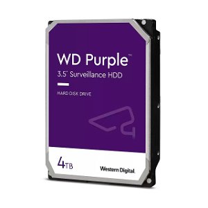 Western Purple 4TB 64MB 3.5" SATA Surveillance Hard Drive