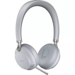 Yealink BH72 Teams USB-A Bluetooth On-Ear Wireless Stereo Headset with USB-A Dongle - Light Gray