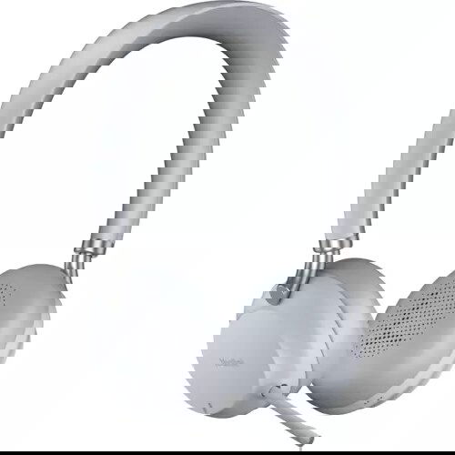 Yealink BH72 Teams USB-C Bluetooth On-Ear Wireless Stereo Headset with USB-C Dongle - Light Gray