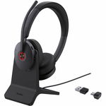 Yealink BH74 Bluetooth Overhead Wireless Stereo Headset with Noise Cancelling, USB C/A Adapter with BT51C Dongle and BHC74 Charging Stand for MS Teams