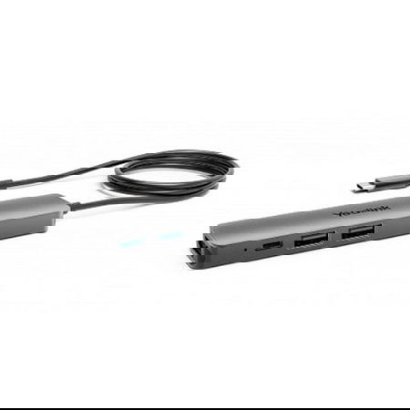 Yealink BYOD-BOX Cable Hub with USB-A to USB-C Adapter