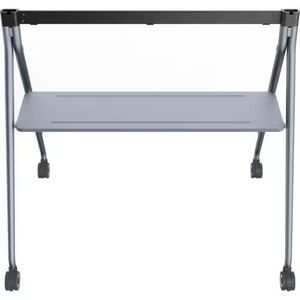Yealink FloorStand with Tray for 75 Inch MeetingBoard Pro Display - Silver/Black