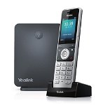 Yealink SIP-W56H Business HD Gigabit Wireless DECT VOIP Phone with W60 Base Station - Up to 8 Simultaneous Calls