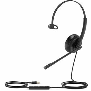 Yealink UH34 SE USB-A Overhead Wired Mono Headset with Noise Cancelling - Certified for MS Teams