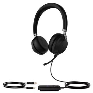 Yealink UH38 USB & Bluetooth Overhead Wired Stereo Headset with Noise Cancelling - Optimised for UC