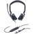 Yealink UH44 USB-C/USB-A Overhead Wired Stereo Headset with Noise Cancelling - Certified for MS Teams