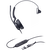 Yealink UH46 USB-C/USB-A Overhead Wired Mono Headset with Noise Cancelling - Certified for MS Teams