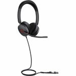 Yealink UH48 USB Overhead Wired Stereo Headset with Noise Cancelling Certified for MS Teams - Black