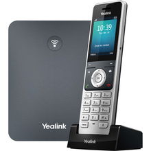 view Yealink SIP-W56H Business HD Gigabit Wireless DECT VOIP Phone with W70 Base Station - Up to 20 Simultaneous Calls