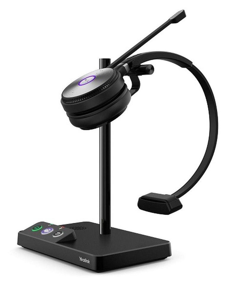 Yealink WH62 Over the Head Mono Wireless Teams DECT Headset