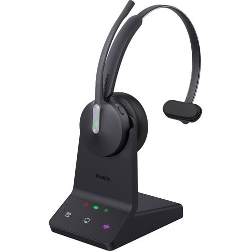 Yealink WH64 DECT Over the Head Wireless Mono Headset with DECT Base