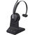 Yealink WH64 DECT Over the Head Wireless Mono Headset with DECT Base for MS Team - Black