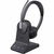 Yealink WH64 DECT Bluetooth Overhead Wireless Stereo Headset for MS Teams - Black