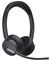 Yealink WH64 Hybrid Dual Teams DECT Bluetooth On-Ear Wireless Stereo Headset - Black
