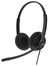 Yealink YHS34 Lite Dual Quick Disconnect On-Ear Wired Stereo Headset with Noise Cancelling and QD to RJ Port