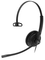 Yealink YHS34 Lite Mono Quick Disconnect On-Ear Wired Headset with Noise Cancelling and QD to RJ Port