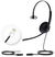 Yealink YHS34 Lite Mono Quick Disconnect On-Ear Wired Headset with Noise Cancelling and QD to RJ Port
