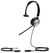 Yealink YHS36 Mono Quick Disconnect to RJ9 On-Ear Wired Headset - Black