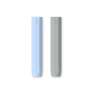 ZAGG Apple Pencil Grips Twin Pack - Blue and Grey