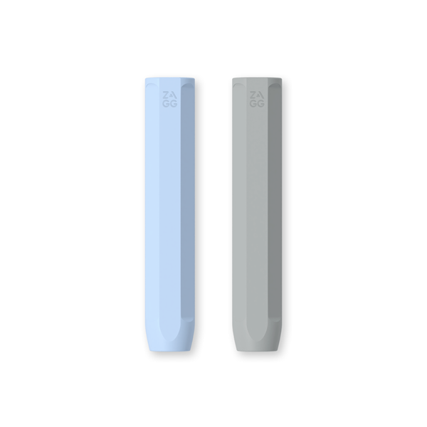 ZAGG Apple Pencil Grips Twin Pack - Blue and Grey