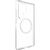 ZAGG Crystal Palace Snap Clear Case for Samsung Galaxy S25 Ultra