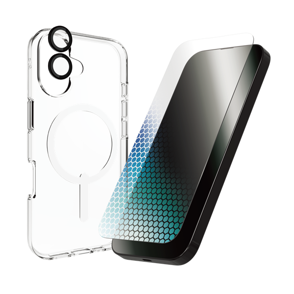 ZAGG InvisibleShield Premium 3-in-1 Protection Bundle for iPhone 16