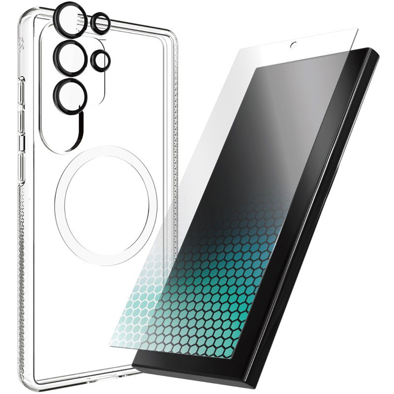 ZAGG InvisibleShield Premium 3-in-1 Protection Bundle for Samsung Galaxy S25 Ultra