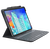 ZAGG Messenger Folio 2 Portable Keyboard Case for 10.9 Inch iPad (10th Gen) - Charcoal