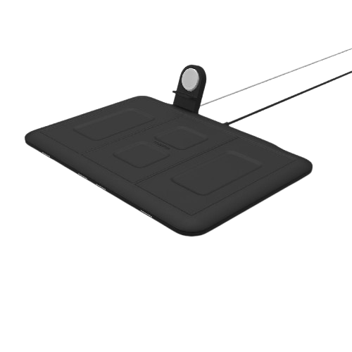 ZAGG Mophie 4-in-1 Wireless Charging Mat - Black